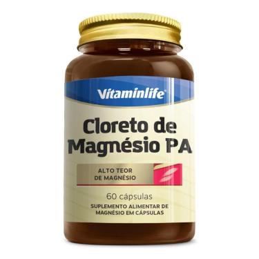 Imagem de Cloreto de Magnesio PA 60 Caps - Vitaminlife-Unissex