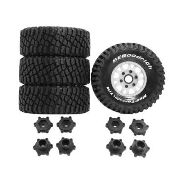 Imagem de Pneus De Caminhão Para Curso Curto 1/7 1/8 12 14 17mm Hex Para Carro R