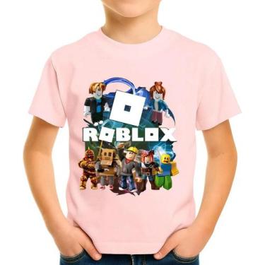 Imagem de Camiseta Camisa Infantil Juvenil para Menino Menina  Gamer Roblox MD4 
