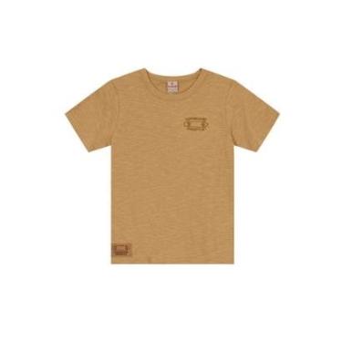 Imagem de Camiseta Flamê Infantil Menino De Skate Brandili-Masculino