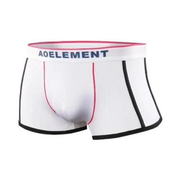 Imagem de Cuecas Boxer Masculinas De Algodão Respirável, Moda, Marca De Roupa Ín