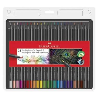 Imagem de Lapis De Cor Supersoft 24 Cores Faber Castell - FABER-CASTELL, 24 Core