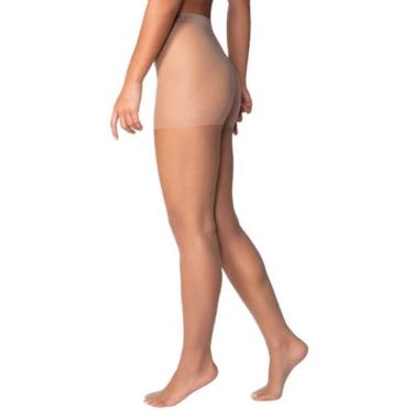 Imagem de Meia Calça Fio 6 Invisível Loba 5870-002, Laranja, G