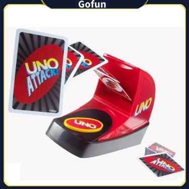Imagem de Jogo de tabuleiro UNO Attack! Jogo de cartas para festas familiares com mais de 6 anos