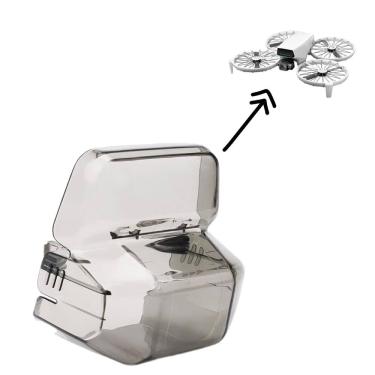 Imagem de Protetor Do Gimbal Para Drone Dji Flip Fumê