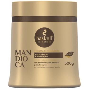 Imagem de Máscara Hidratante Mandioca Haskell Crescimento Brilho 500g