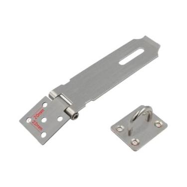Imagem de Fecho De Segurança Em Aço Inoxidável 90 Graus Para Cadeado, Trava De P