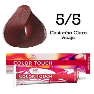 Imagem de Tonalizante Color Touch 5.5 Castanho Claro Acaju  Wella Professionals