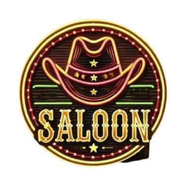 Imagem de Placa De Metal Vintage 'Bat Cave' 8x8 Para Decoração De Parede Em Ambi