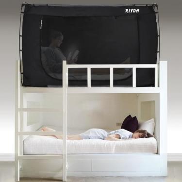 Imagem de Carpa para Cama RIYDH para Litera Twin, Tamaño Twin, 80% Oscurecimient
