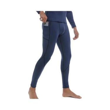 Imagem de Calças De Compressão Masculinas De Secagem Rápida Para Corrida, Leggin