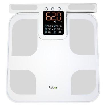 Imagem de Balança Bioimpedancia Digital 180kg Health Pro Profissional - leben