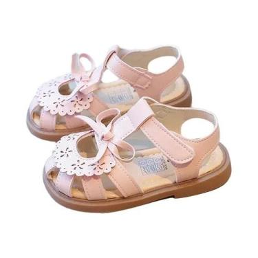 Imagem de Sandálias De Praia De Verão Para Meninas, Respiráveis, Com Tira Em T, 