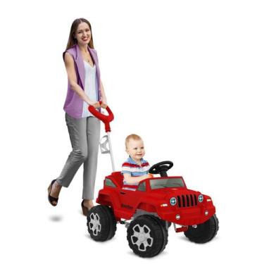 Imagem de Banjipe Passeio & Pedal - Brinquedos Bandeirante, Vermelho