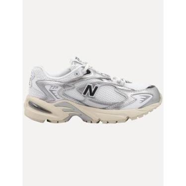 Imagem de Tênis New Balance Masculino Casual 725 White Metalizado Cinza-Masculino