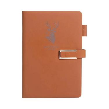 Imagem de Caderno Retro A5 De Couro Macio Com 160/360 Páginas Para Estudantes, E