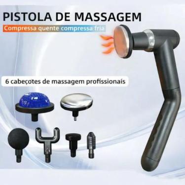 Imagem de Massageador Muscular Profissional Portátil 6 Intensidades Relaxamento 
