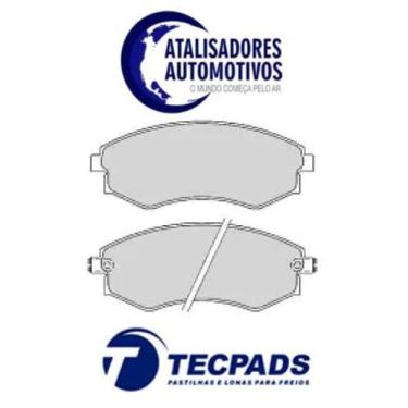 Imagem de Pastilha de Freio Dianteira HYUNDAI Elantra 1.6 1.8 1991, 1992, 1993, 