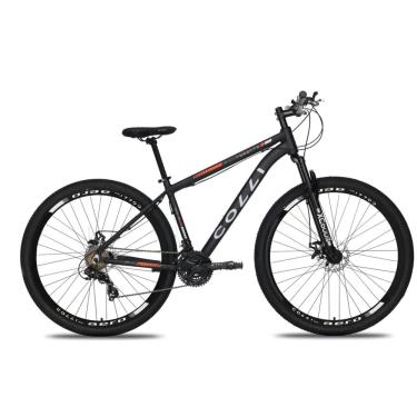 Imagem de Bicicleta Toronto Aluminio Preto/Laranja Quadro 17 Aro 29 Colli