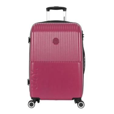 Imagem de Mala de Viagem Grande ABS Pop Rodas Duplas 360 Up4you, Vinho, G