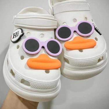 Imagem de Conjunto De 6 Peças De Acessórios De PVC Para Crocs E Sandálias De Ver