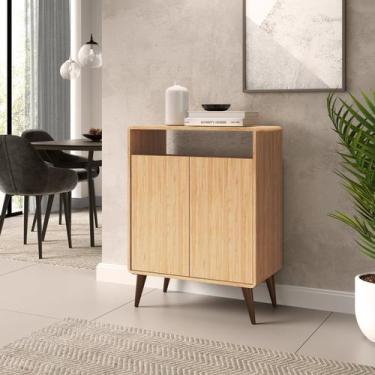 Imagem de Balcão Multiuso 700x925x400 Mm 2 Portas Curve - Movelbento