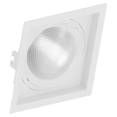 Imagem de Spot Quadrado Embutir Face Recuado Par30 Saveenergy, BRANCO, 110V/220V