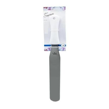 Imagem de Espátula de confeitar lâmina reta aço Inox 8 linha Superiore 33cm UD62