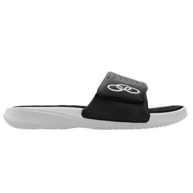 Imagem de Chinelo Slide Melbourne 2 Unissex 54107376 - Olympikus, 39/40, Preto, 