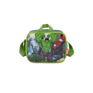 Imagem de Lancheira luxcel avengers infantil menino   la38003ag, VERDE, UN