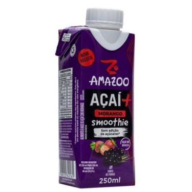 Imagem de Suco De Açaí + Morango Zero 250ml Amazoo