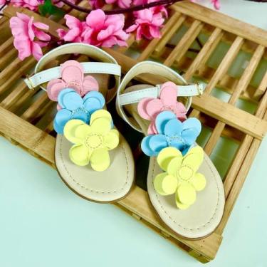 Imagem de Sandálias Rasteirinha Infantil Feminina Menina Bebê - Pirulitando Moda