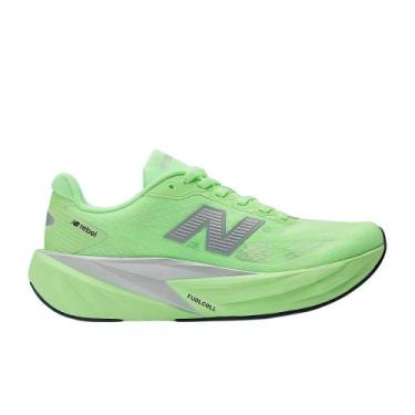 Imagem de Tênis New Balance Fuelcell Rebel V5, Vrdclaro, Cnz, Refletivo, 38