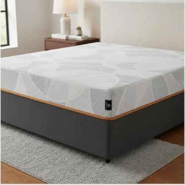 Imagem de Cama Box com Colchão de Espuma D33 Enrolado Sonno Full - Umaflex Casal