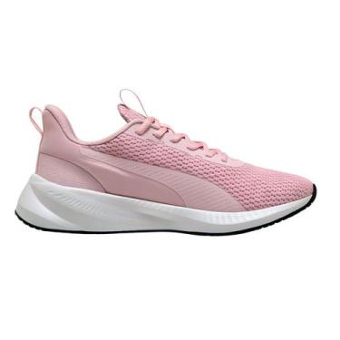Imagem de Tênis Feminino Puma Flyer Lite 3 Corrida Treino -, Rosa, Branco, 37
