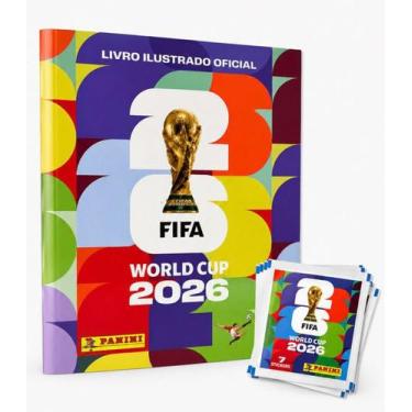 Imagem de Kit 1 Álbum Copa Do Mundo FIFA 2026 +70 figurinhas - Panini