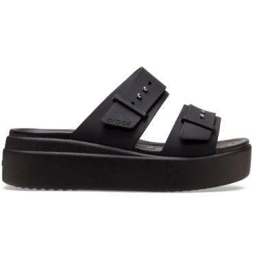Imagem de Sandália Crocs Brooklyn Low Wedge W Sandal BLACK