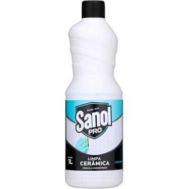 Imagem de Sanol Pró, Limpa cerâmica, 1 Litro, Branco