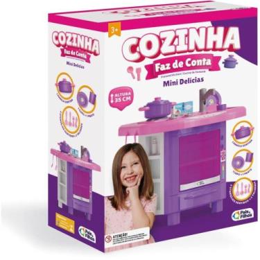 Imagem de Brincando de Casinha Cozinha FAZ de Conta Mini Deli - Pais E Filhos