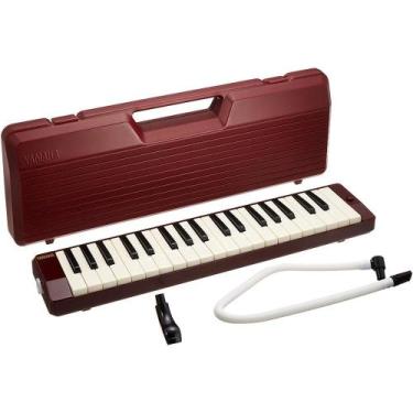 Imagem de Escaleta Pianica Yamaha 37 Teclas P37D Vinho