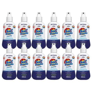 Imagem de Kit 12 Repelentes De Insetos Spray Sai Inseto Family Kids 4H Nutriex 2
