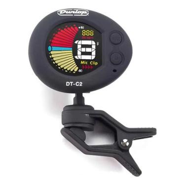 Imagem de Afinador dunlop deluxe cromatico p/ guitar/violao dtc2 preto
