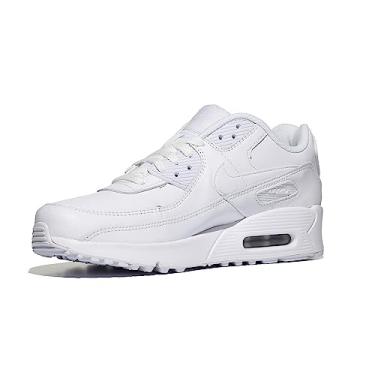 Imagem de NIKE Air MAX 90 LTR (GS) Sapatilhas de corrida para meninas, White White Metallic Silver White, 38 EU