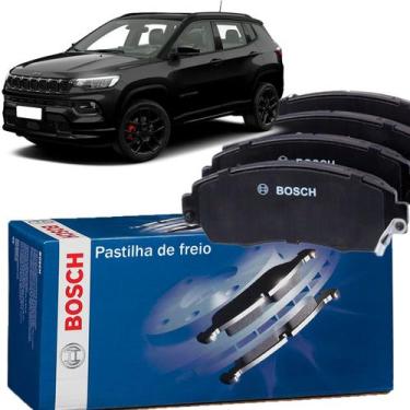 Imagem de Jogo de Pastilha de Freio Original Bosch Dianteiro e Traseiro para Com
