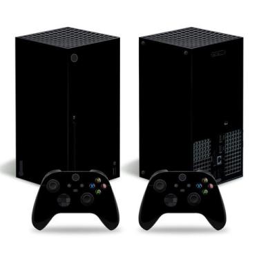 Imagem de Skin SYGTOYUE para Xbox Series X (Preto)  Console e 2 Controles