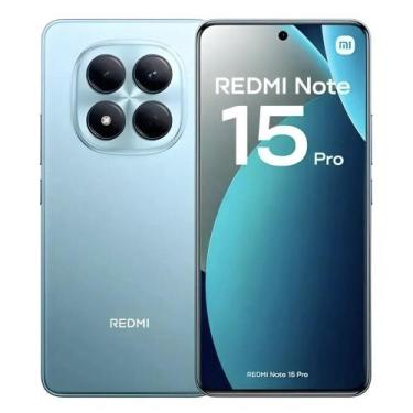 Imagem de Smartphone Xiaomi Redmi Note 15 Pro 4G 512GB 8GB RAM Azul Câmera 200MP