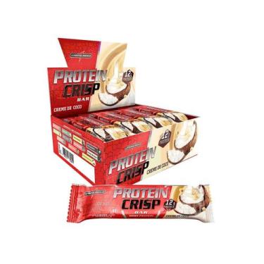 Imagem de Protein Crisp Bar - 12 Unidades de 45g Creme de Coco - IntegralMédica 