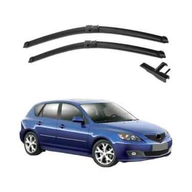 Imagem de Palhetas De Limpador De Para-brisa Dianteiro Mazda 3 BK 2003-2009 Esco