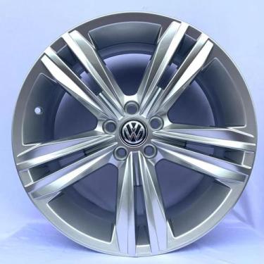 Imagem de Kit 4 rodas Tiguan r-line Aro 17X7 5X100 ET38 HG S18 - Krmai