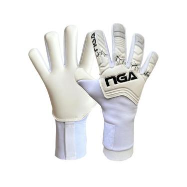 Imagem de Luva de Goleiro Profissional NGA Soccer Astra Látex Natural Corte Nega